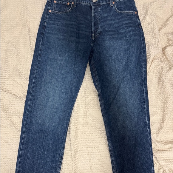 Gap High Rise Cheeky Straight Women's Denim Jeans Size 14/32 - Picture 3 of 9